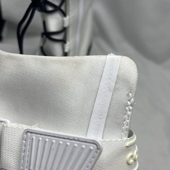 Converse All Star Chuck Taylor GR82 Platform Heel Boot Size 10 Womens White Shoe - Picture 13 of 14